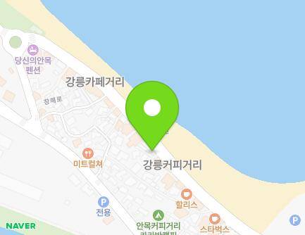 28-2 Changhae-ro 14beon-gil, Gangneung-si, Gangwon-do, Republic of Korea Map