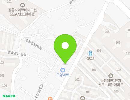 13 Gyeonggang-ro 2539beon-gil, Gangneung-si, Gangwon-do, Republic of Korea Map