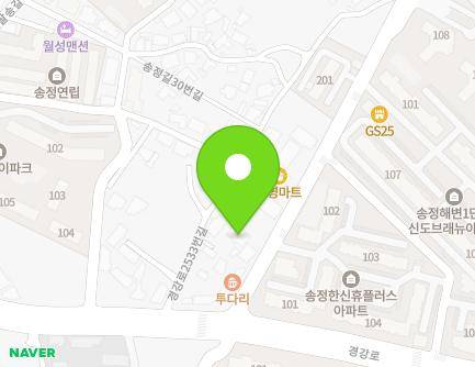 8-3 Gyeonggang-ro 2533beon-gil, Gangneung-si, Gangwon-do, Republic of Korea Map