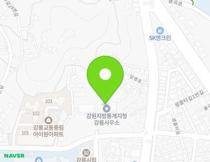 49 Hwabusan-ro 40beon-gil, Gangneung-si, Gangwon-do, Republic of Korea Map