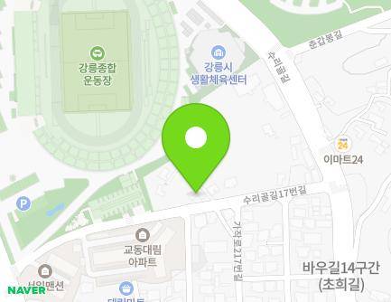 16 Surigol-gil 17beon-gil, Gangneung-si, Gangwon-do, Republic of Korea Map