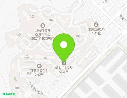 95-8 Myeongnyun-ro, Gangneung-si, Gangwon-do, Republic of Korea Map