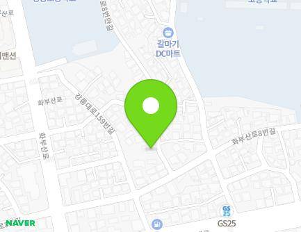 5 Hwabusan-ro 8beonan-gil, Gangneung-si, Gangwon-do, Republic of Korea Map