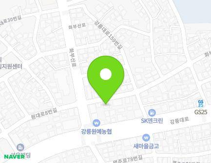 4 Hwabusan-ro 8beon-gil, Gangneung-si, Gangwon-do, Republic of Korea Map