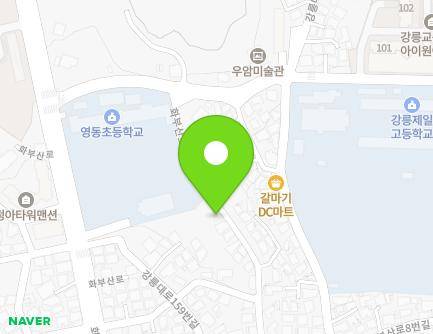 19 Hwabusan-ro 8beonan-gil, Gangneung-si, Gangwon-do, Republic of Korea Map