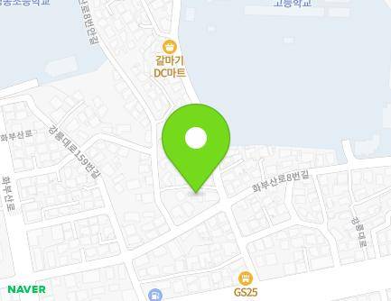 19 Hwabusan-ro 8beon-gil, Gangneung-si, Gangwon-do, Republic of Korea Map