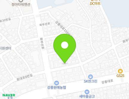 5 Hwabusan-ro 8beon-gil, Gangneung-si, Gangwon-do, Republic of Korea Map