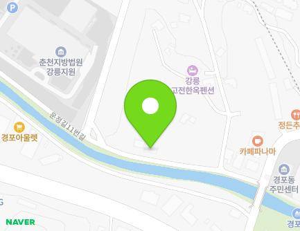 18 Unjeong-gil 11beon-gil, Gangneung-si, Gangwon-do, Republic of Korea Map