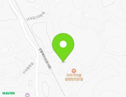 13-4 Nangok-gil 76beon-gil, Gangneung-si, Gangwon-do, Republic of Korea Map