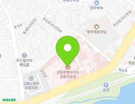 2007 Gyeonggang-ro, Gangneung-si, Gangwon-do, Republic of Korea Map