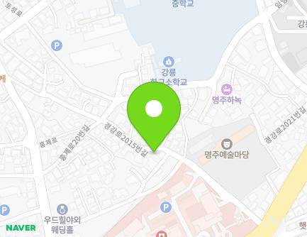 17-1 Gyeonggang-ro 2015beon-gil, Gangneung-si, Gangwon-do, Republic of Korea Map