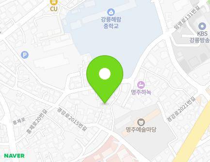 5-1 Gyeonggang-ro 2015beonan-gil, Gangneung-si, Gangwon-do, Republic of Korea Map