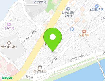 13 Gyeonggang-ro 2018beon-gil, Gangneung-si, Gangwon-do, Republic of Korea Map