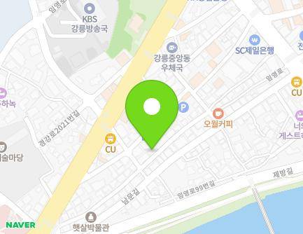 17 Gyeonggang-ro 2018beon-gil, Gangneung-si, Gangwon-do, Republic of Korea Map