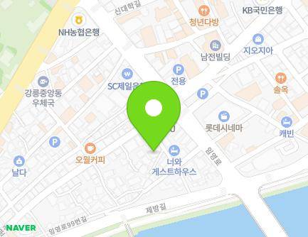 4 Nammun-gil 1beon-gil, Gangneung-si, Gangwon-do, Republic of Korea Map