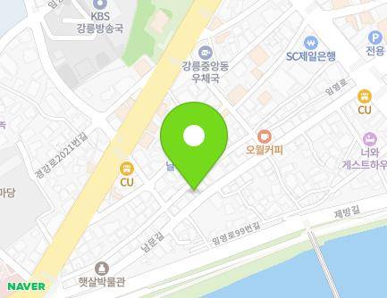 20-1 Nammun-gil, Gangneung-si, Gangwon-do, Republic of Korea Map