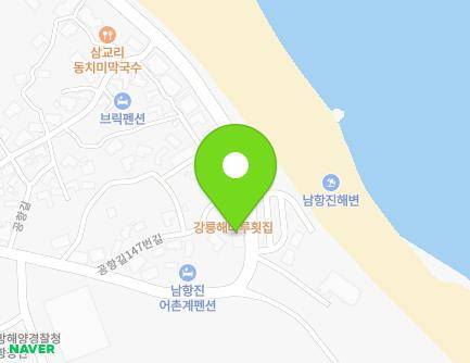 66 Gonghang-gil 127beon-gil, Gangneung-si, Gangwon-do, Republic of Korea Map