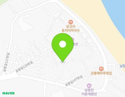 16-7 Gonghang-gil 129beon-gil, Gangneung-si, Gangwon-do, Republic of Korea Map