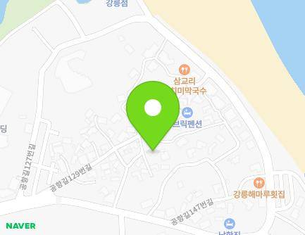 16-3 Gonghang-gil 129beon-gil, Gangneung-si, Gangwon-do, Republic of Korea Map