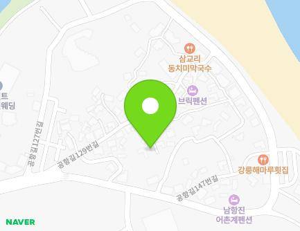 16-14 Gonghang-gil 129beon-gil, Gangneung-si, Gangwon-do, Republic of Korea Map