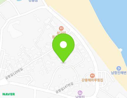 9-26 Gonghang-gil 147beon-gil, Gangneung-si, Gangwon-do, Republic of Korea Map