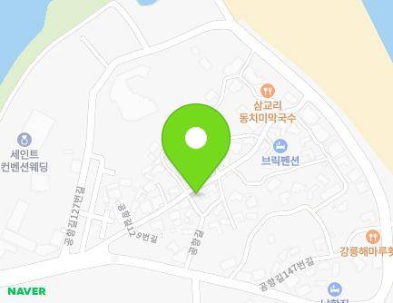 16-6 Gonghang-gil 129beon-gil, Gangneung-si, Gangwon-do, Republic of Korea Map