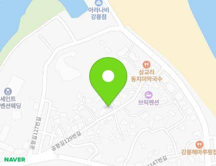 15 Gonghang-gil 129beon-gil, Gangneung-si, Gangwon-do, Republic of Korea Map