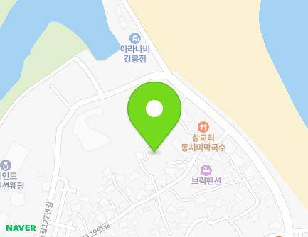 38-11 Gonghang-gil 127beon-gil, Gangneung-si, Gangwon-do, Republic of Korea Map