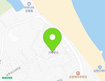 18-7 Gonghang-gil 129beon-gil, Gangneung-si, Gangwon-do, Republic of Korea Map