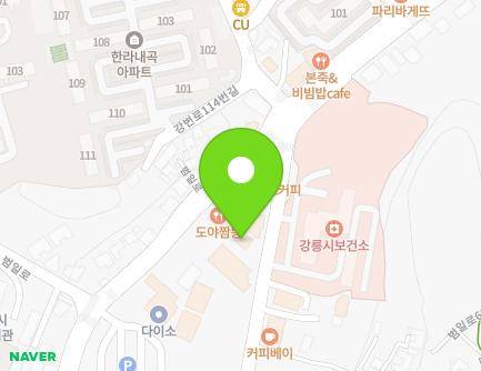 33 Nambu-ro 17beon-gil, Gangneung-si, Gangwon-do, Republic of Korea Map