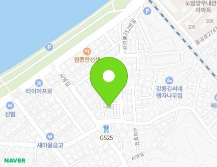 24-6 Gangbyeon-ro 312beon-gil, Gangneung-si, Gangwon-do, Republic of Korea Map