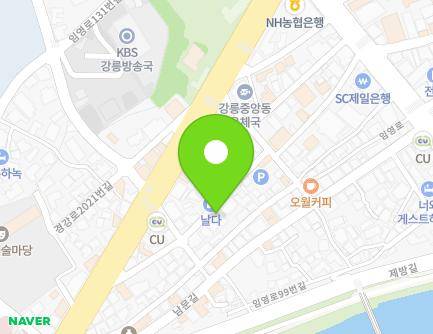 12-1 Gyeonggang-ro 2024beon-gil, Gangneung-si, Gangwon-do, Republic of Korea Map