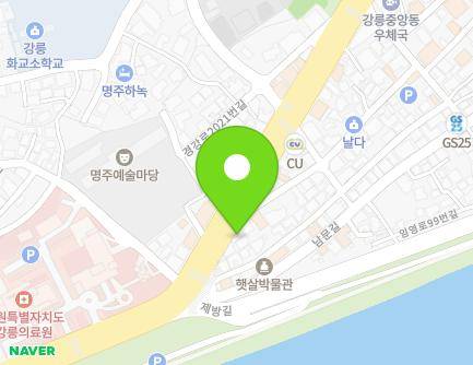 2024 Gyeonggang-ro, Gangneung-si, Gangwon-do, Republic of Korea Map