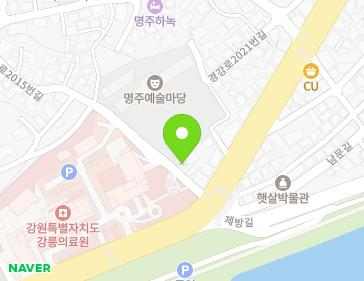 4 Gyeonggang-ro 2015beon-gil, Gangneung-si, Gangwon-do, Republic of Korea Map