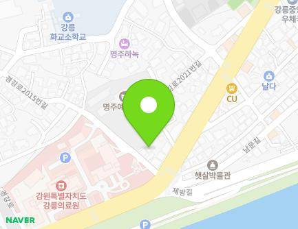 4-1 Gyeonggang-ro 2015beon-gil, Gangneung-si, Gangwon-do, Republic of Korea Map