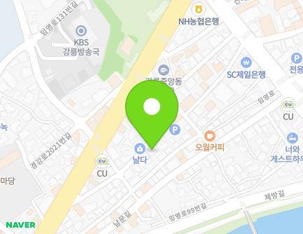 14 Gyeonggang-ro 2024beon-gil, Gangneung-si, Gangwon-do, Republic of Korea Map