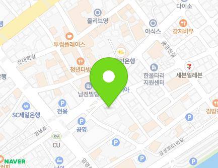 4 Jungangsijang 2-gil, Gangneung-si, Gangwon-do, Republic of Korea Map