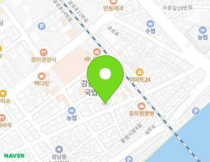 41-1 Jungangsijang 2-gil, Gangneung-si, Gangwon-do, Republic of Korea Map