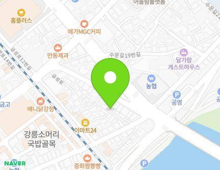 57-8 Jungangsijang 2-gil, Gangneung-si, Gangwon-do, Republic of Korea Map