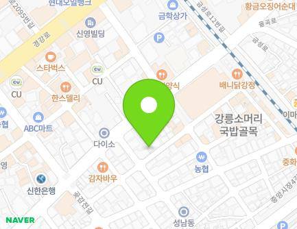 11 Jungangsijang-gil, Gangneung-si, Gangwon-do, Republic of Korea Map