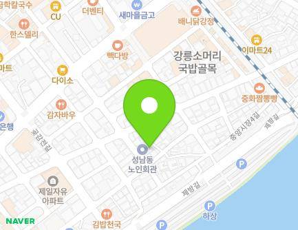37-3 Jungangsijang 3-gil, Gangneung-si, Gangwon-do, Republic of Korea Map