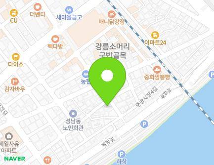 42 Jungangsijang 3-gil, Gangneung-si, Gangwon-do, Republic of Korea Map