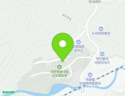 36-3 Sampoam-gil, Seongsan-myeon, Gangneung-si, Gangwon-do, Republic of Korea Map