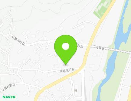 2713-4 Baekdudaegan-ro, Seongsan-myeon, Gangneung-si, Gangwon-do, Republic of Korea Map
