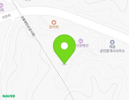 114-22 Anhyeon-ro, Gangneung-si, Gangwon-do, Republic of Korea Map