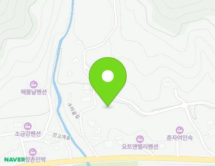 22-12 Suteogol-gil, Yeongok-myeon, Gangneung-si, Gangwon-do, Republic of Korea Map