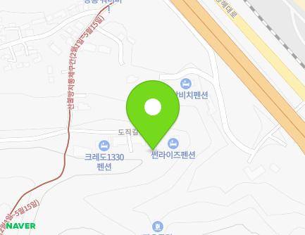 13-32 Dojik-gil, Okgye-myeon, Gangneung-si, Gangwon-do, Republic of Korea Map