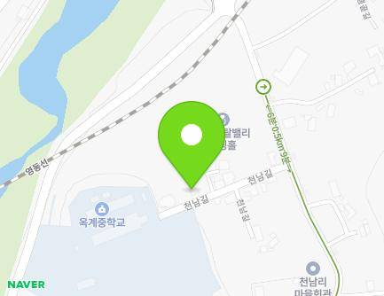 38-17 Cheonnam-gil, Okgye-myeon, Gangneung-si, Gangwon-do, Republic of Korea Map