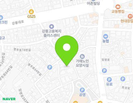 13-1 Imyeong-ro 157beon-gil, Gangneung-si, Gangwon-do, Republic of Korea Map