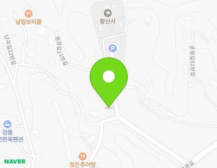 13 Unjeong-gil 21beon-gil, Gangneung-si, Gangwon-do, Republic of Korea Map